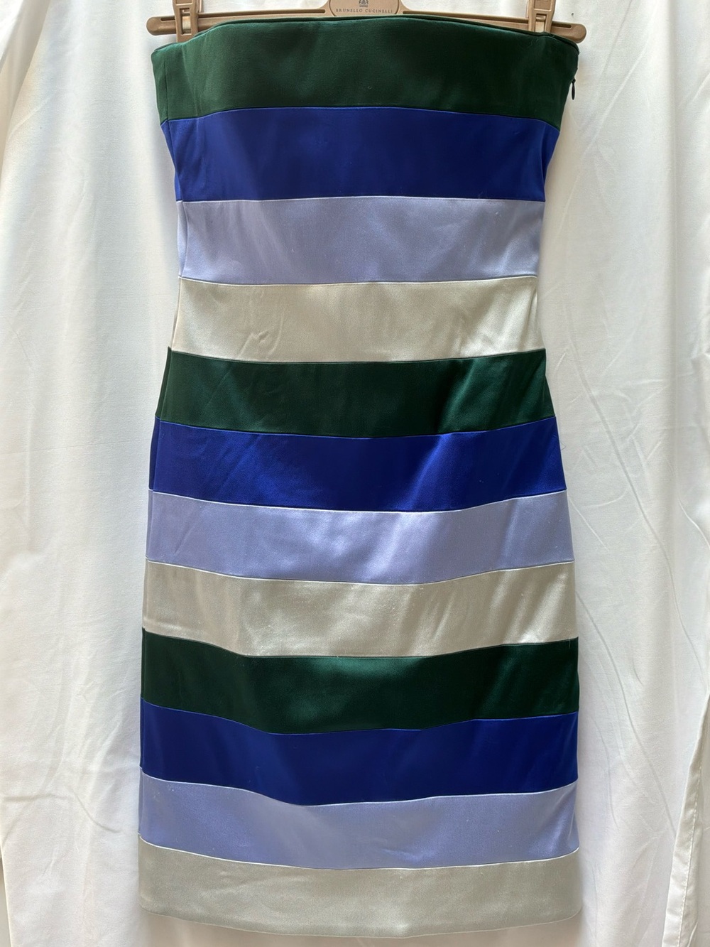 $3550 Giorgio Armani Strapless Bodycon Dress IT40